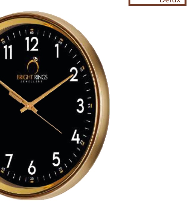 Right Delux Wall Clock Model 20