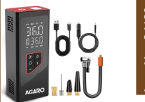 AGARO Regency Portable Tyre Inflator (Item No. 34190)