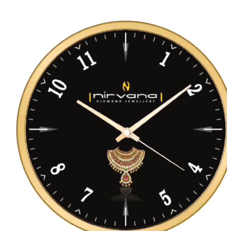 Right Delux Wall Clock Model 35