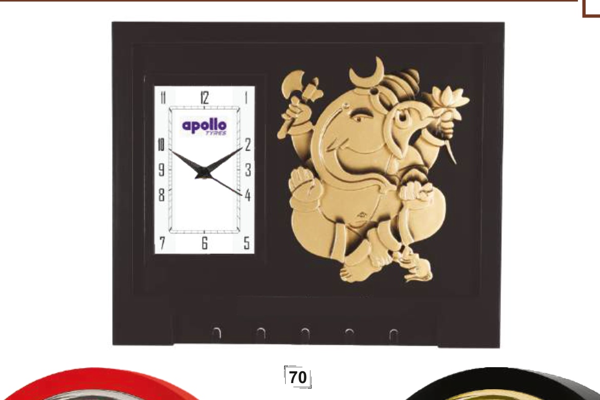 Right Delux Wall Clock Model 70