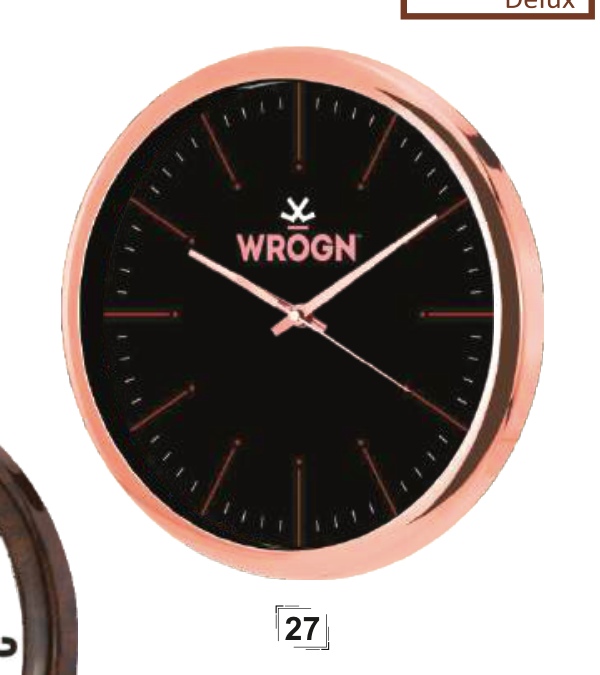 Right Delux Wall Clock Model 27