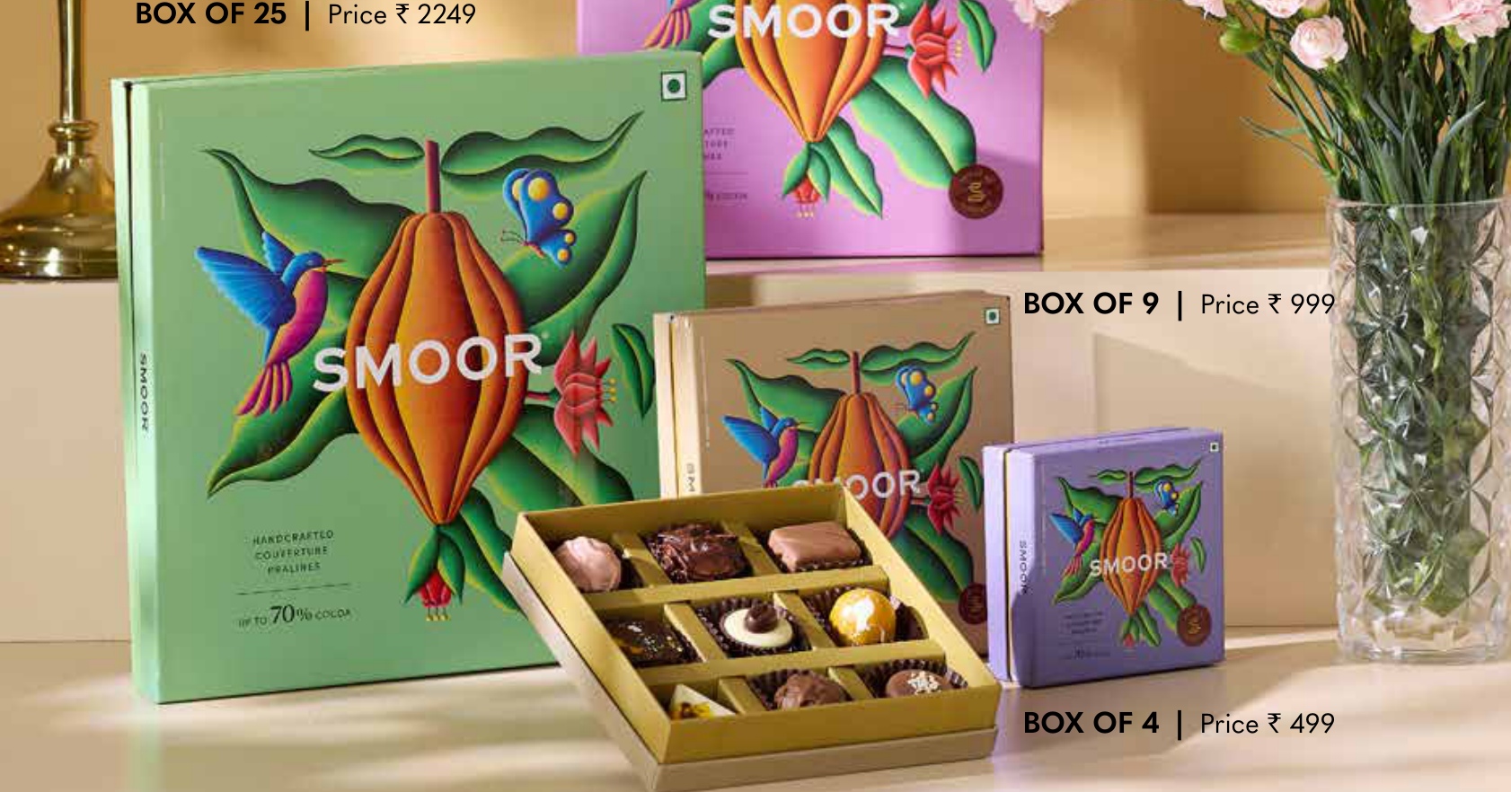 SMOOR Couverture Box - Box of 4