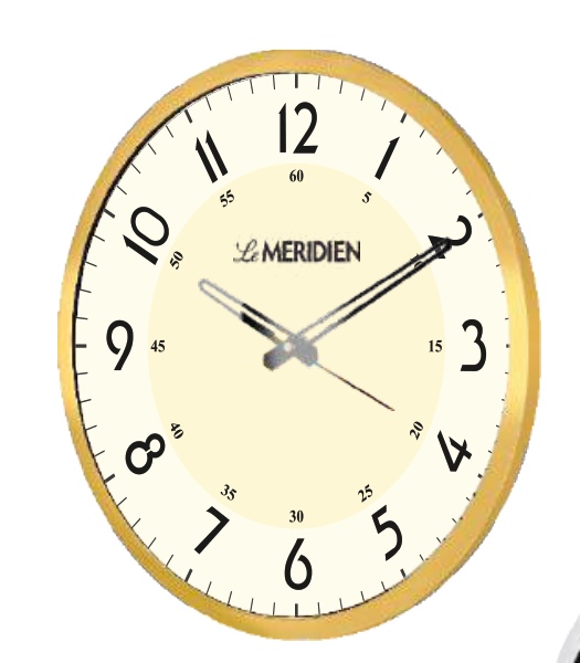 Right Delux Wall Clock (Acrylic Dome Glass) Model 02