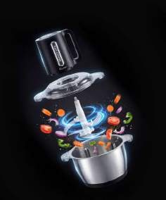 3 Litre Steel Bowl Chopper additional view