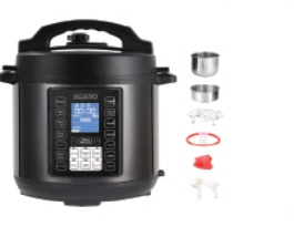 AGARO Imperial Electric Pressure Cooker 8L (Item No. 33372)