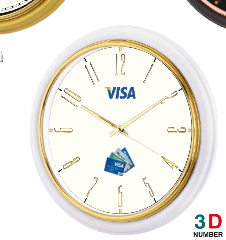 Right Delux Wall Clock Model 15