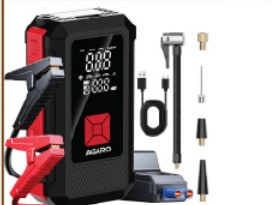 AG Regal Tyre Inflator & Jump Starter 12V - 150 PSI - 10000mAh (Item No. 34408)