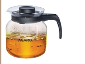 AGARO Elite Glass Kettle 1200ml (Item No. 34121)