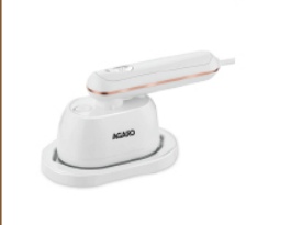 AG Regal Mini Garment Steamer - 1200W - White (Item No. 34328)
