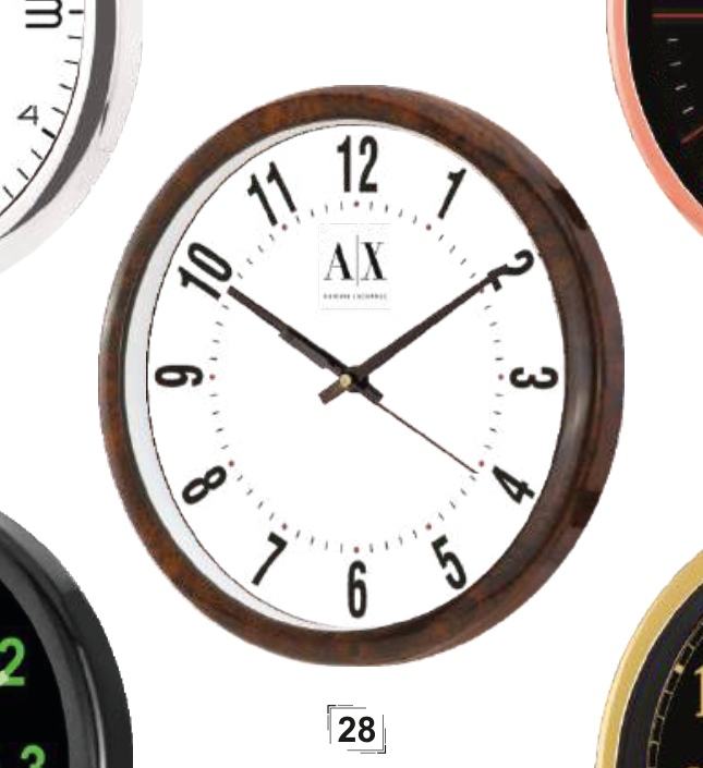 Right Delux Wall Clock Model 28