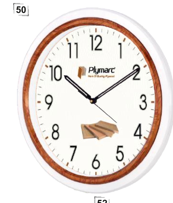 Right Delux Wall Clock Model 52
