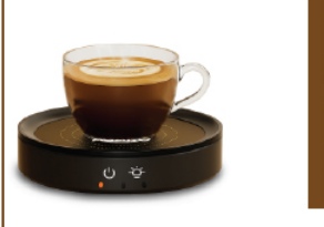 AGARO Regal Coffee Mug Warmer Black (Item No. 34429)