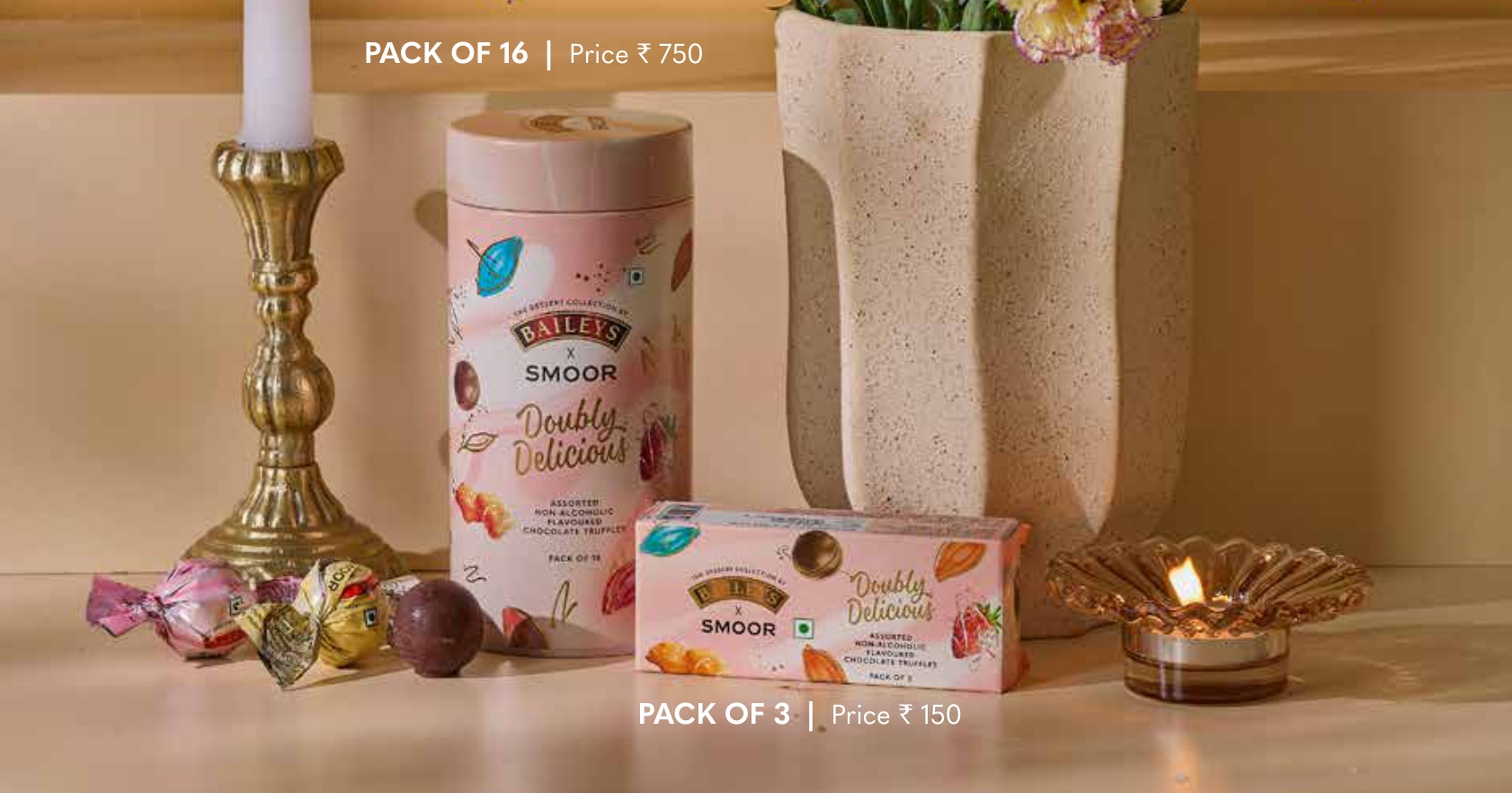 Baileys X SMOOR Truffles - Pack of 3